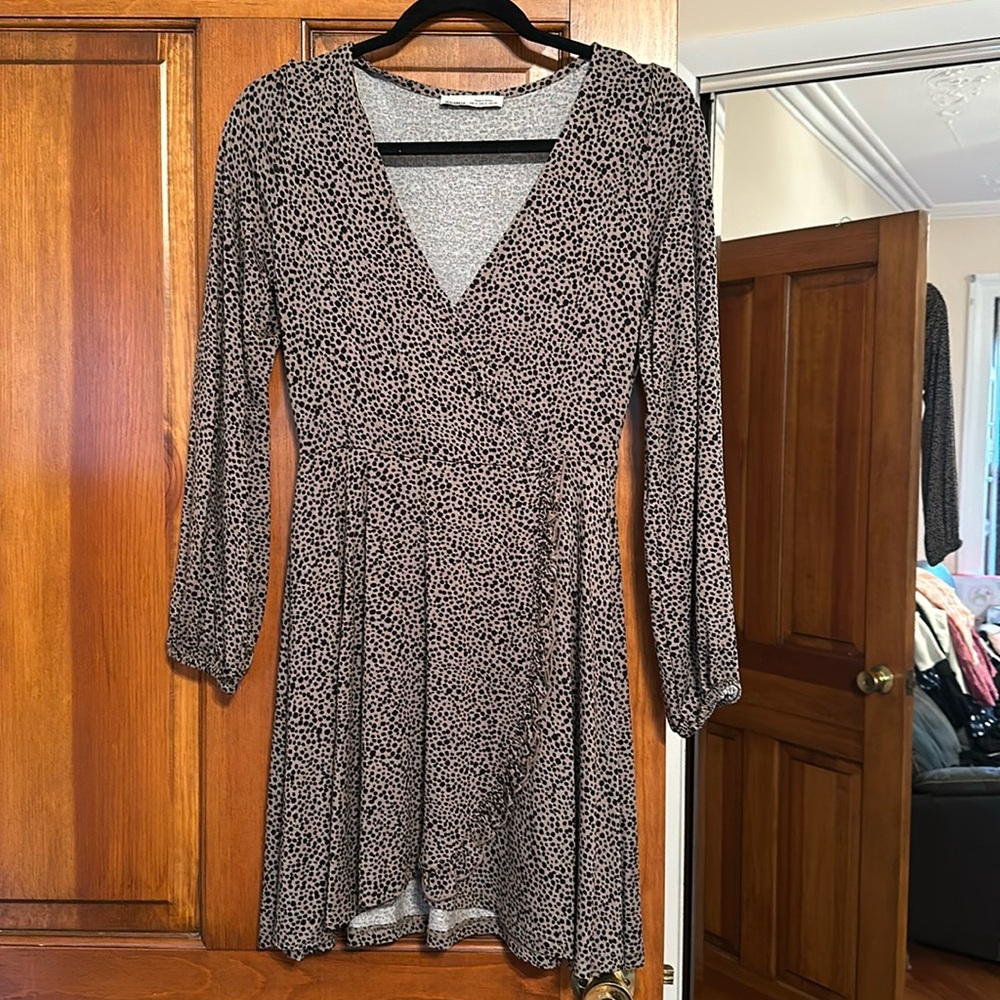 Pull & Bear Leopard Dress